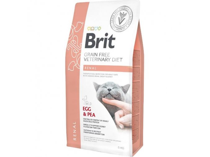 Brit Veterinary Diets Cat Renal 5 kg