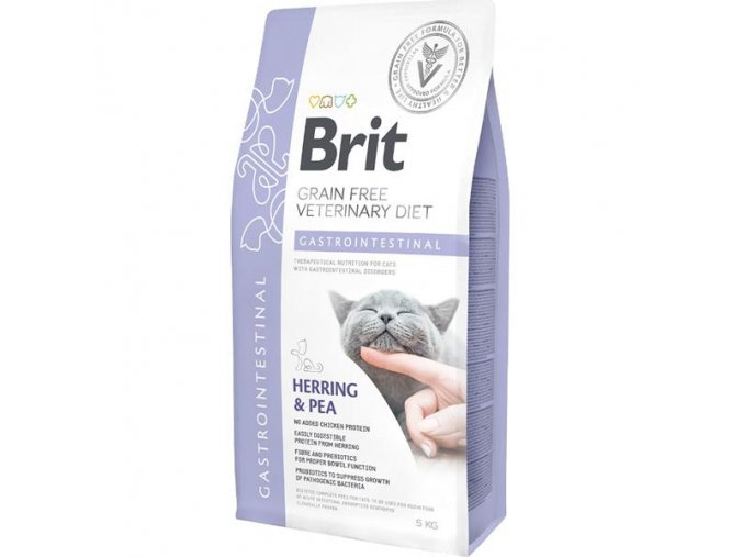 Brit Veterinary Diets Cat Gastrointestinal 5 kg
