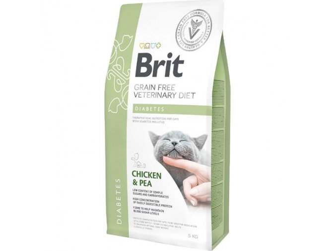Brit Veterinary Diets Cat Diabetes 5 kg