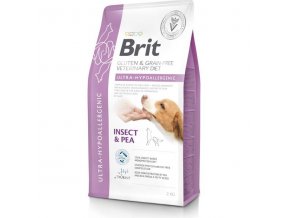 Brit Veterinary Diets Dog  Ultra-hypoallergenic Insect 2 kg