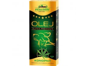 Vitar veterinae konopný olej 500 ml