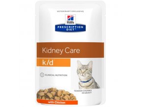 Hill's Prescription Diet Feline K/D kapsička Chicken 12 x 85 g