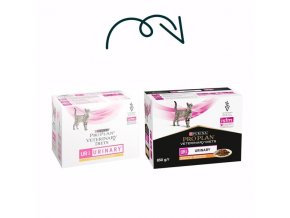 Purina PPVD Feline - UR St/Ox Urinary Chicken kapsička 10x85 g