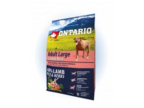 ontario adult large lamb rice 2 25kg original