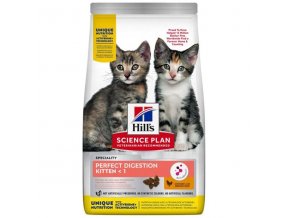 Hill's Science Plan Feline Kitten Perfect Digestion Chicken 1,5 kg