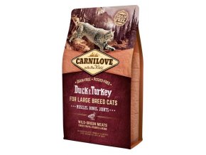 Carnilove Cat Adult Duck & Turkey Large B.Grain Fr 2 kg