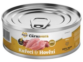 MARTY konz. pro kočky ProCarnivora-kuře+hovězí 100g