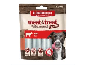 MEAT & TREAT BEEF 4x40g