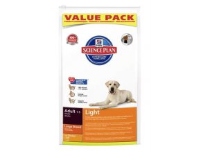 Hill's Science Plan Canine Adult Light Large Breed Chicken Dry 18 kg