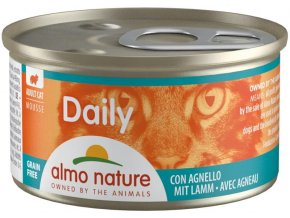 Almo Nature Daily Menu cat konz. jehně 85g