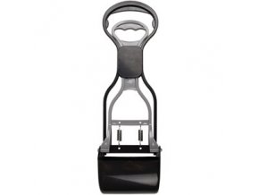 Flamingo Sběrač psích exkrementů 38x11cm černo-šedý