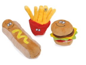 PLYŠOVÁ HRAČKA RYCHLÉ OBČERSTVENÍ 14-24 cm 1 ks