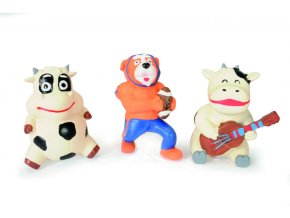 LATEXOVÉ PÍSKAJÍCÍ ZVÍŘÁTKO MIX 12 cm