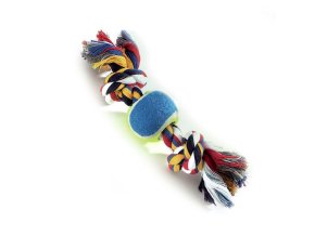 BAVLNĚNÝ UZEL S MÍČEM 38 cm