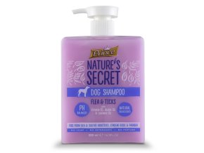 NATURE´S SECRET DOG SHAMPOO FLEA & TICK 500 ml