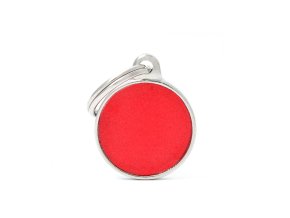 SMALL CIRCLE REFLECTIVE RED