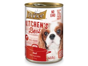 PRINCE KITCHEN BEST PES HOVĚZÍ & ZELENINA 415 G