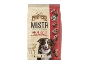 639115 propesko dog mistr adult mekke kostky s hovezim 1 5 kg