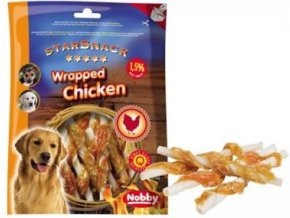 Nobby pamlsek - StarSnack Barbecue Wrapped Chicken 12,5 cm, 375 g