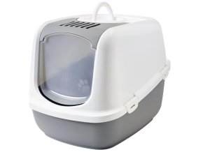 WC kryté Nestor Jumbo, šedé Savic 66,5x48,5x46,5cm