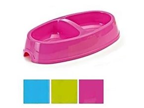 Miska plast dvojitá Picnic Savic 2x400ml