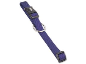Obojek nylon classic 1x13-20cm Nobby tm.modrý