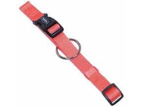 Obojek nylon classic 1x20-35cm Nobby lososový