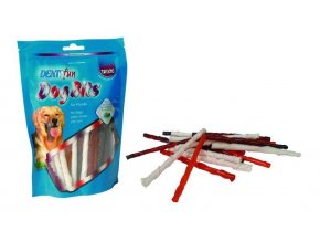 Trixie dentaFun Dog Bits Kroucené tyčinky bůvolí kůže 260 g