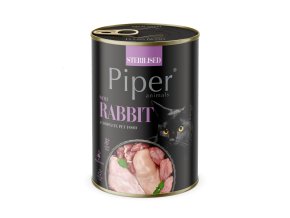PIPER CAT S KRÁLÍKEM STERILISED 400 g