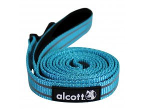 Alcott reflexní vodítko pro psy, modré, velikost L