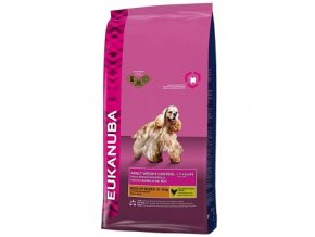 granule eukanuba adult small amp medium light weight control 15 kg