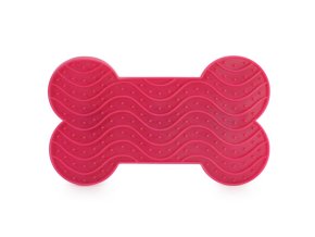 LÍZACÍ SILIKONOVÁ PODLOŽKA KOST 1 15 x 9 cm CAMON