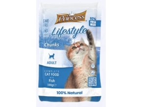 PRINCESS LIFESTYLE POUCHES CHUNKS 100G FISH