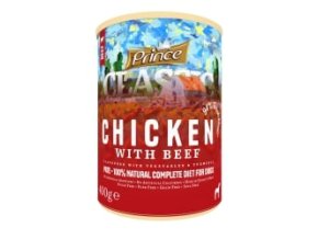 PRINCE PREMIUM CLASSIC BEEF WITH CHICKEN & VEGETABLES 400G