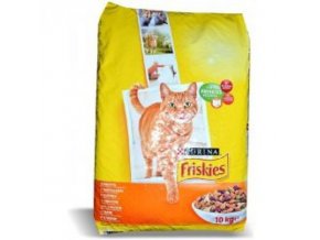 Friskies Cat s kuřecím masem a zeleninou 10kg