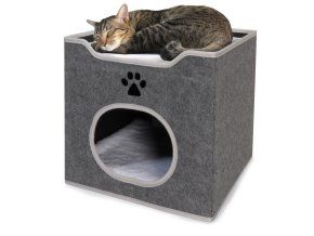 PELECH CAT PLYS 40x40x36 cm ŠEDÝ CAMON