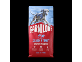 Carnilove Active Junior Large Salmon & Turkey 12 kg