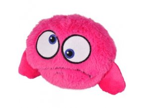 Flamingo skákací plyšová hračka pro psy růžová 19 x 11 x 9 cm