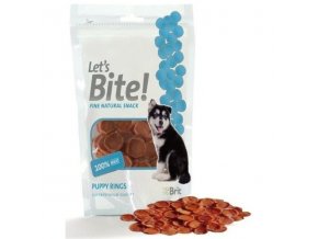Lets Bite Puppy Rings 80g