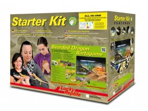 Lucky Reptile Starter Kit Bearded Dragon 80x40x52 cm bílé