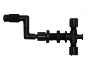 Lucky Reptile Super Rain - příslušenství Tryska s T-přípojkou se šroubením a přepážkou