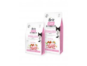 brit care cat grain free sterilised sensitive r