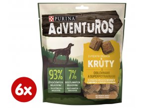 Purina ADVENTUROS s krůtou a brusinkovou šťávou 6 x 90 g