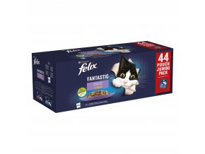 Felix Fantastic hovězí kuře losos tuňák v želé 44 x 85 g