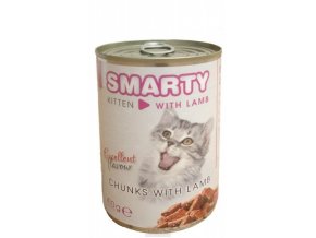 Smarty chunks Junior Cat jehněčí 410 g