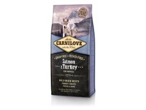 Carnilove Dog Salmon & Turkey for Puppies 12 kg