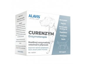 ALAVIS CURENZYM Enzymoterapie 80 kapslí
