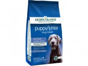 Arden Grange Dog Puppy Junior Large Breed Chicken & Rice 24 kg (2 x 12 kg)