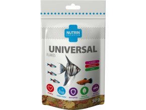 Nutrin Aquarium Universal Flakes sacek50g