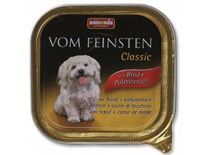 Animonda VomFeinsten Clas. dog van. - hovězí, krůtí, srdce 150 g